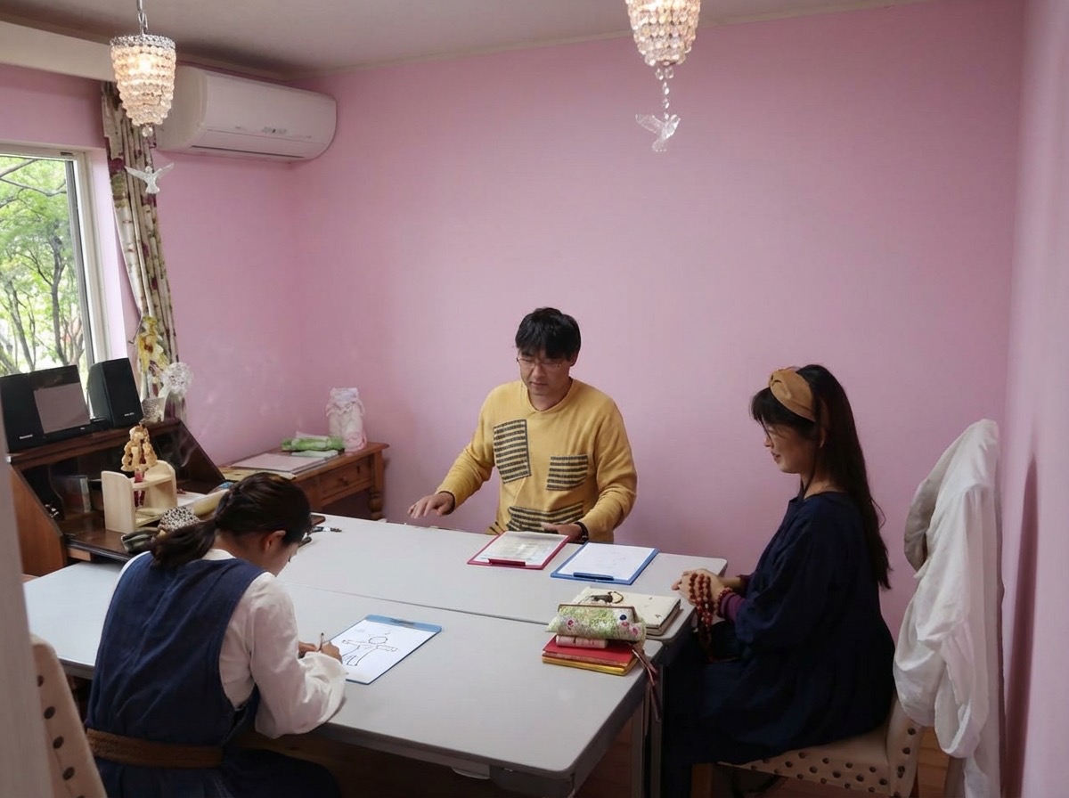 占い・鑑定風景